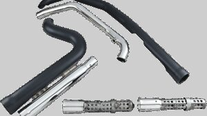 COBRA 909 Exhaust - Black - '07-'13 XL