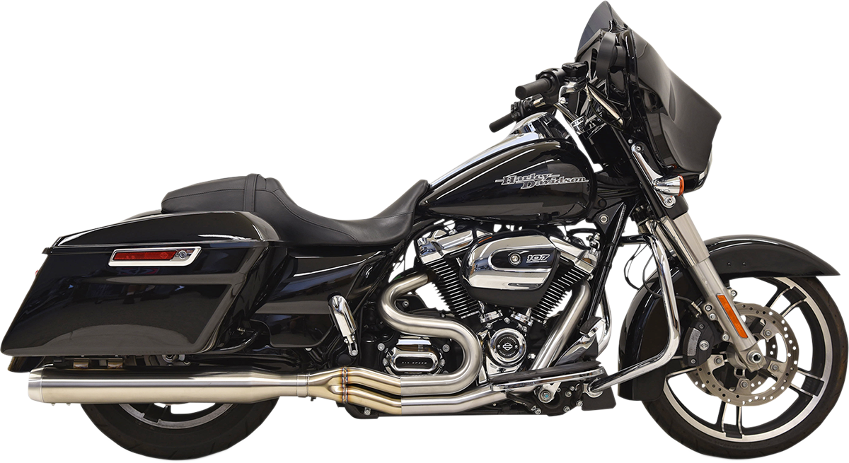 S&S CYCLE 4-1/2" MK45 Performance Mufflers - Chrome with Black Thruster - Image 2