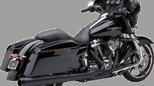 COBRA Powr-Flo 2:1 Exhaust - Black - '17-'20 FL