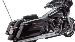 S&S CYCLE 2:1 Exhaust for FL - Chrome