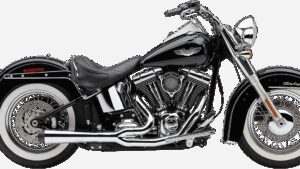 COBRA El Diablo Exhaust - Chrome - '12-'17 Softail