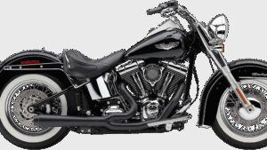 COBRA El Diablo Exhaust - Black - '12-'17 Softail