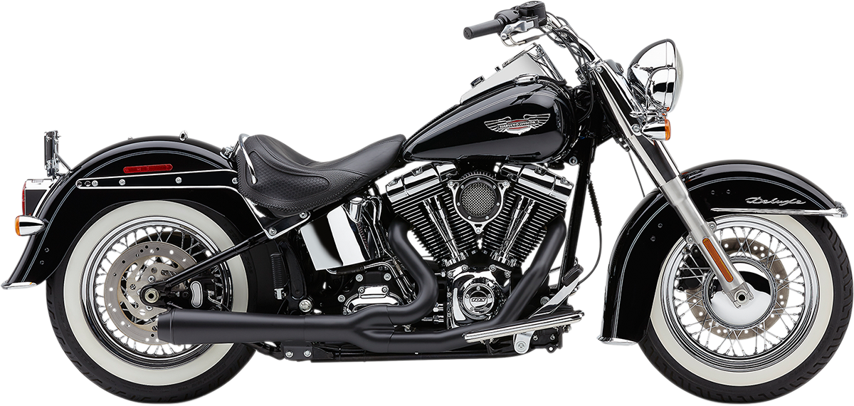 COBRA El Diablo Exhaust - Black - '12-'17 Softail