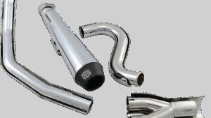 COBRA El Diablo Exhaust - Chrome - '88-'06 Softail