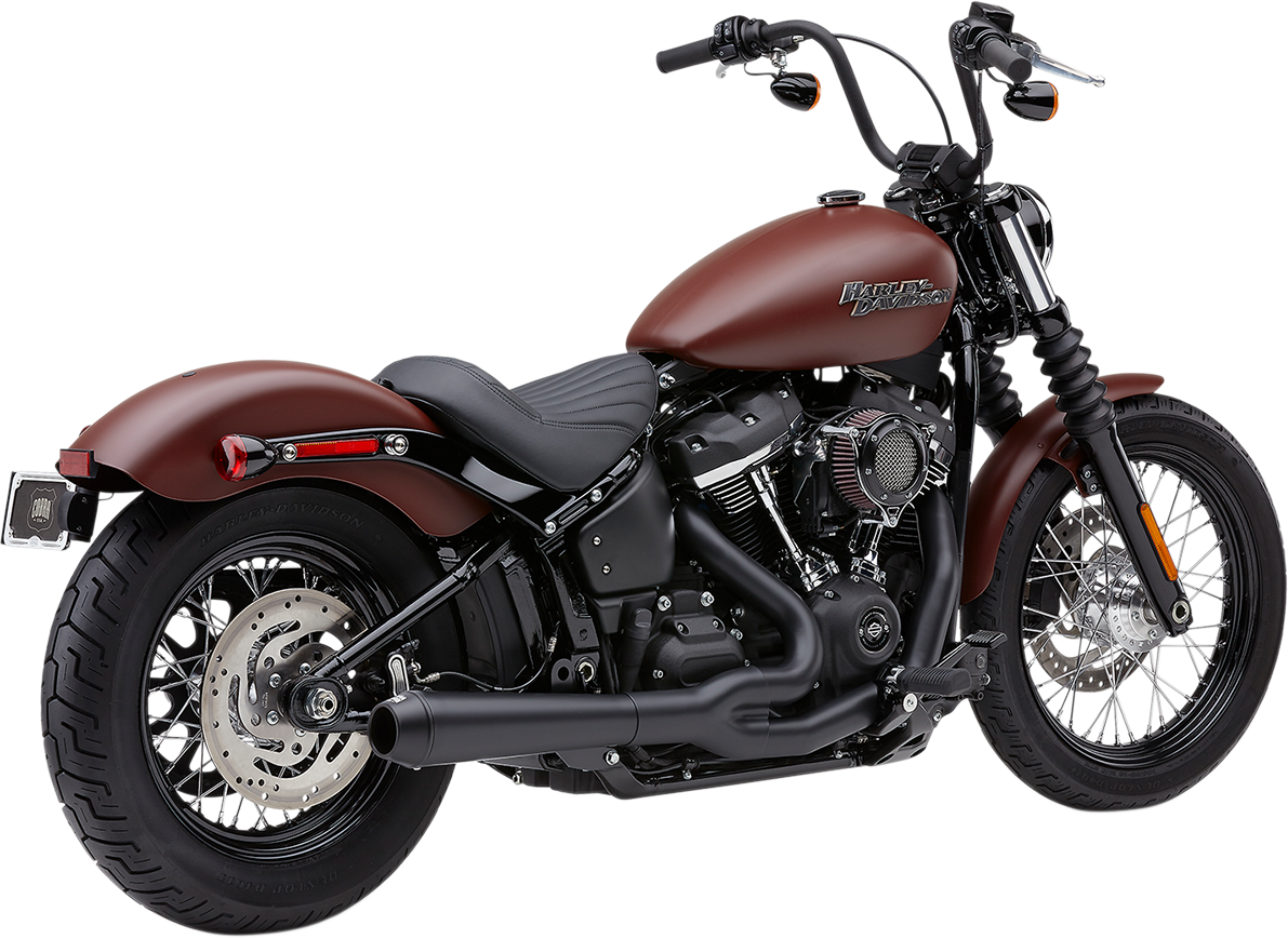 VANCE & HINES 2-into-2 Big Radius Exhaust System - Matte Black - Image 2