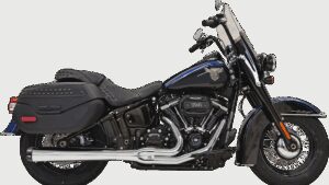 BASSANI XHAUST 2-into-1 Road Rage Exhaust System - Chrome