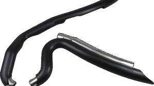 COBRA Speedster Swept Short Exhaust - Black