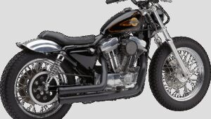 COBRA 909 Exhaust - Black - '86-'03 XL