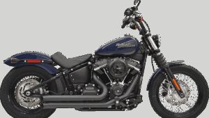 BASSANI XHAUST Pro Street Exhaust - Black