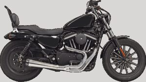 BASSANI XHAUST Road Rage Exhaust - Chrome - '86-'03 XL