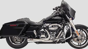 BASSANI XHAUST Short 2:1 Exhaust for FL - Chrome