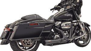 BASSANI XHAUST Short 2:1 Exhaust for FL - Black