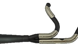 TRASK Assault 2:1 Exhaust - Black - Straight
