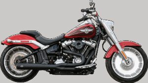 S&S CYCLE 2:1 50 State Exhaust for M8 Softail - Black