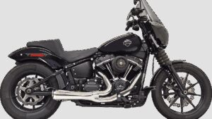 BASSANI XHAUST 2:1 Short Exhaust - Chrome