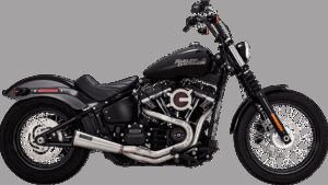 BASSANI XHAUST 2:1 High Horsepower Exhaust - Black