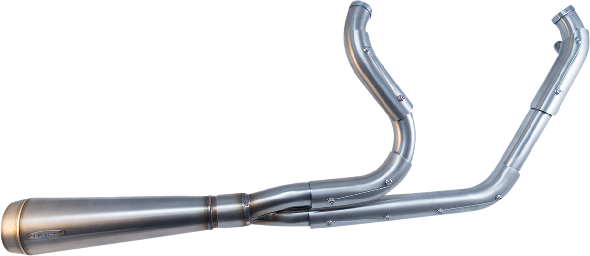 TRASK Assault 2:1 Exhaust - Stainless Steel - '07-'17 Softail