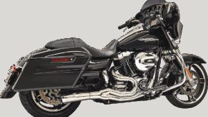 BASSANI XHAUST Road Rage II 2-Into-1 Mid-Length Exhaust System - Chrome