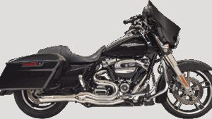BASSANI XHAUST Road Rage II 2-Into-1 Mid-Length Exhaust System - Chrome