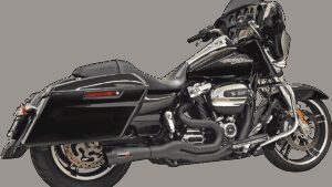 BASSANI XHAUST Road Rage II 2-Into-1 Mid-Length Exhaust System - Black
