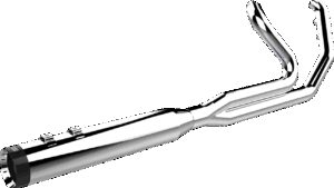 KHROME WERKS 2-into-1 Outlaw Exhaust System - Chrome