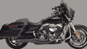 BASSANI XHAUST 2:1 Exhaust - Hotrod - Black