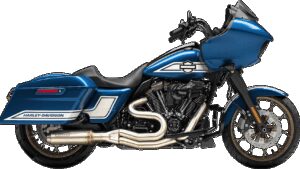 BASSANI XHAUST 2-into-1 Mid-Length Super Bike Exhaust System - Stainless Steel