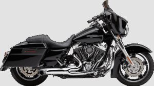 COBRA Turn Out 2-into-1 Exhaust System - Chrome