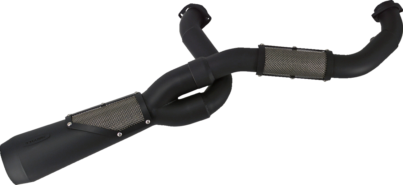 VANCE & HINES 2-into-1 Upsweep PCX™ Exhaust System - Stainless Steel - Black - Image 2