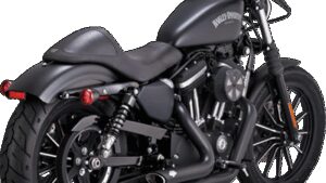 VANCE & HINES Shortshots Staggered Exhaust System - Black