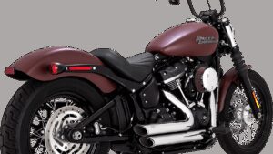 VANCE & HINES Shortshots Staggered Exhaust System - Chrome