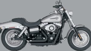 VANCE & HINES Shortshots Staggered Exhaust System - Matte Black