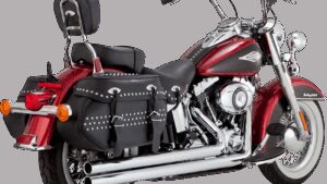 VANCE & HINES Big Shots Long Exhaust System - Chrome