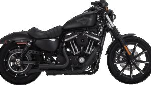 VANCE & HINES 2-into-2 Mini Grenades Exhaust System - Black