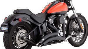 VANCE & HINES 2-into-2 Big Radius Exhaust System - Matte Black