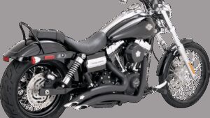VANCE & HINES 2-into-2 Big Radius Exhaust System - Matte Black