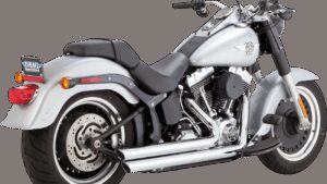 VANCE & HINES Big Shots Staggered Exhaust System - Chrome