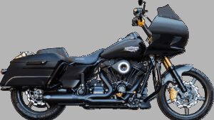 S&S CYCLE 2-into-1 Qualifier Exhaust System - 50-State - Black