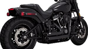 VANCE & HINES Shortshots Staggered PCX™ Exhaust System - Matte Black