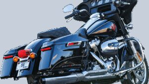 S&S CYCLE 2-into-1 Sidewinder Exhaust System - 50-State - Chrome - M8 Touring