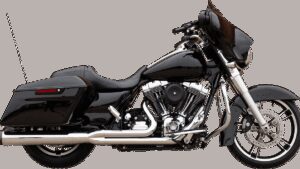 S&S CYCLE 2-into-1 Sidewinder Exhaust System - 50 State - Chrome - Touring '07-'16