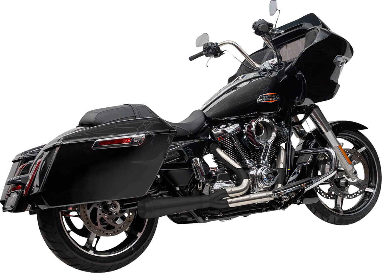 TRASK EXHAUST 2:1 ASSAULT M8 TOURING BLACK - Image 2