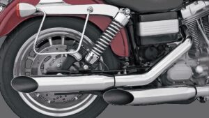 KHROME WERKS 3" HP-Plus® Slip-On Mufflers - Slashcut