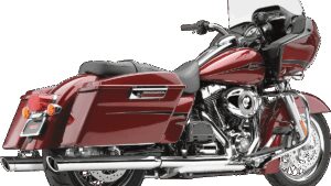 COBRA 3" Mufflers - Chrome - '95-'16 Bagger