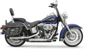 BASSANI XHAUST 3" Mufflers - Chrome - Bologna - Softail '07-'17