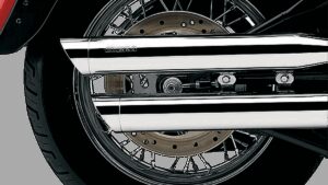 COBRA Chrome Slashcut Mufflers