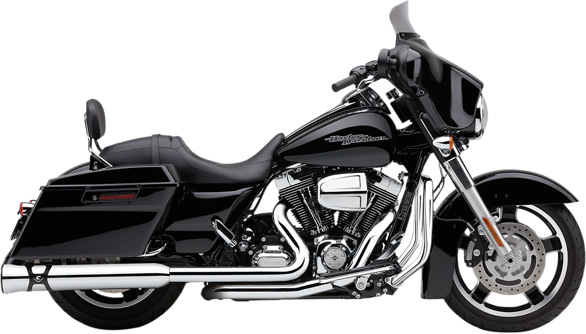 COBRA Race Pro Mufflers for '95-'16 Bagger - Chrome