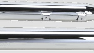 COBRA 3" RPT Mufflers for '07-'17 Softail - Chrome