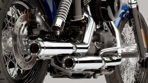 COBRA 3" RPT Mufflers for '95-'17 FXD - Chrome
