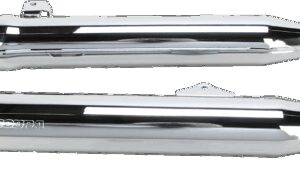 COBRA 3" RPT Mufflers - Chrome